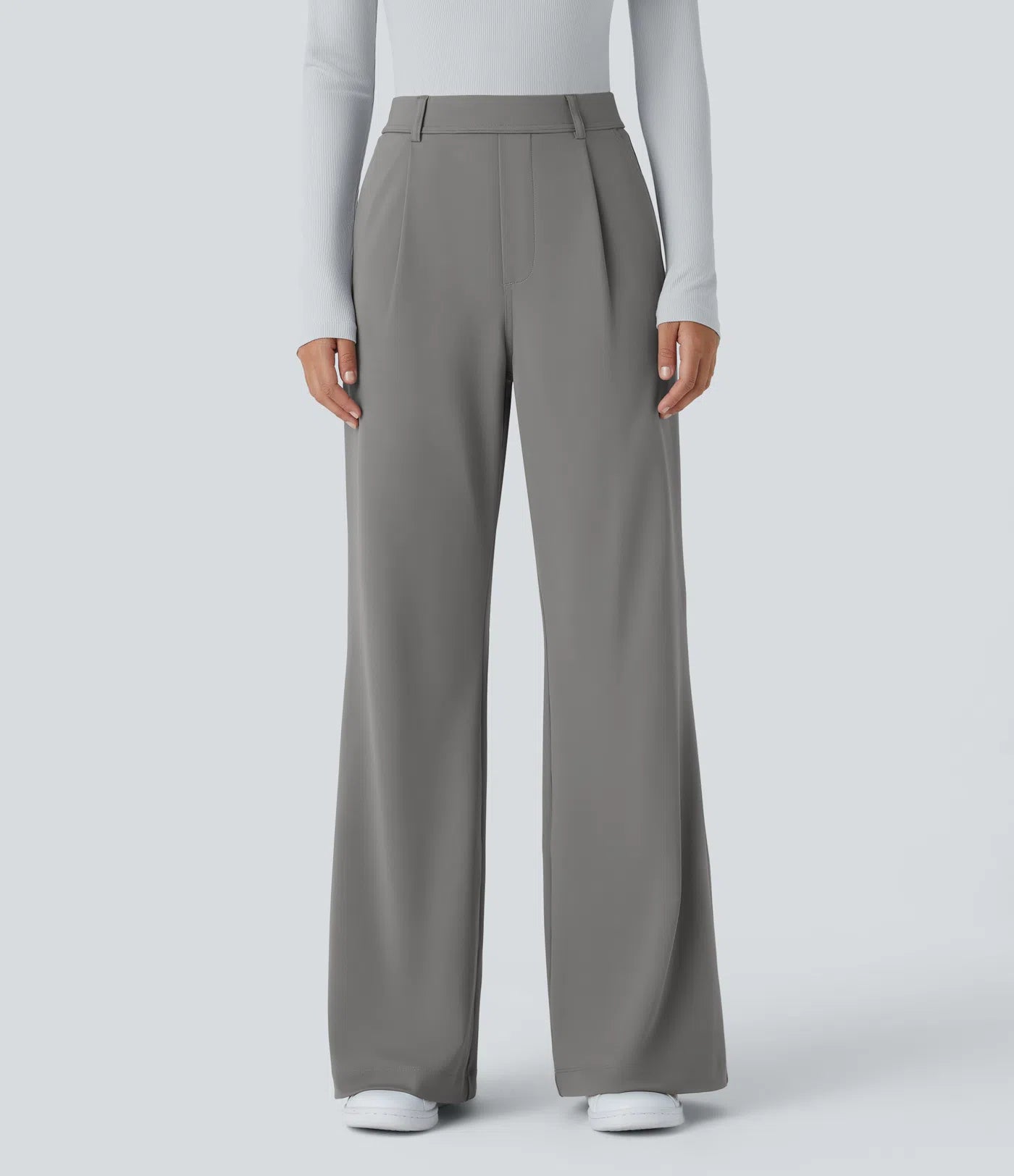 Pantalon tailleur évasé