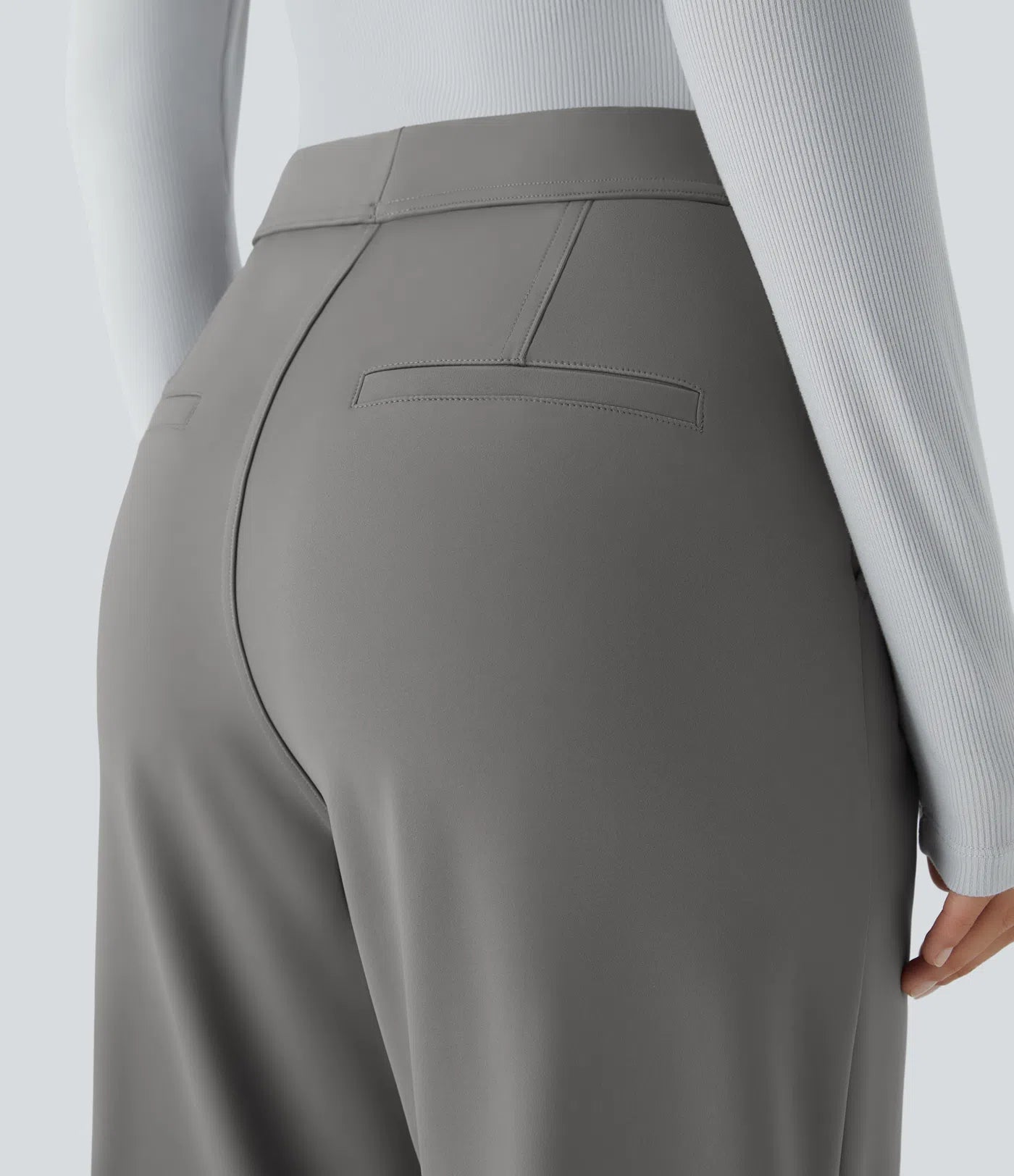 Pantalon tailleur évasé