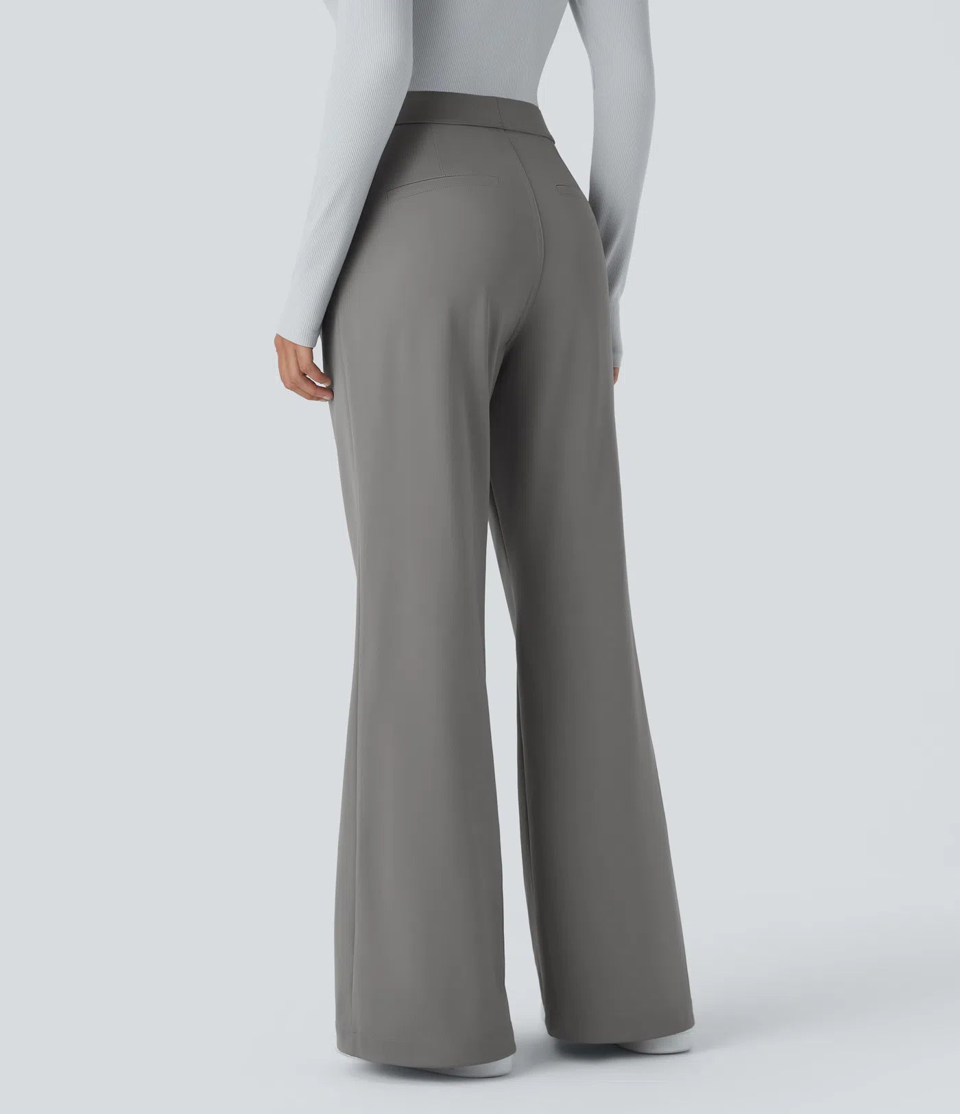 Pantalon tailleur évasé